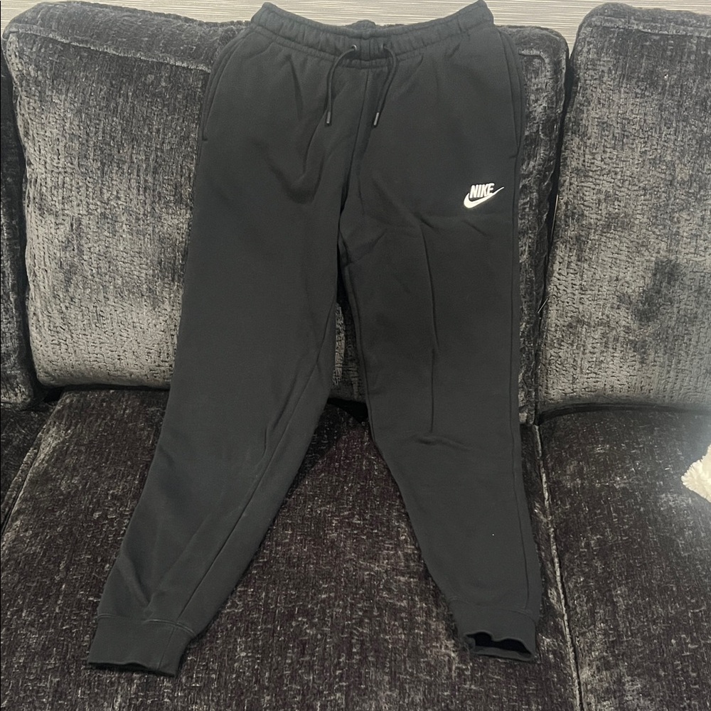 Nike Black Sweatpants with Logo